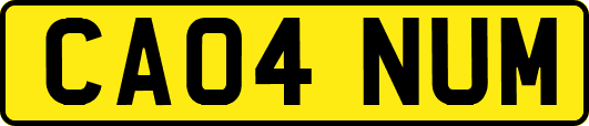 CA04NUM