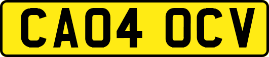 CA04OCV