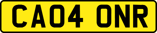 CA04ONR