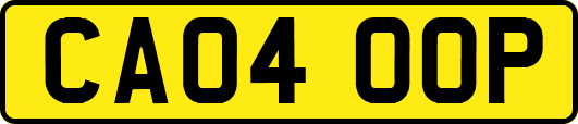 CA04OOP