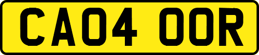 CA04OOR
