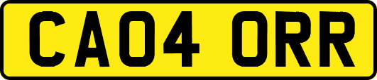 CA04ORR