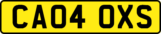 CA04OXS