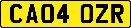 CA04OZR