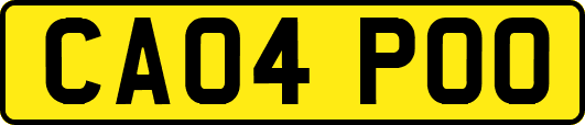 CA04POO