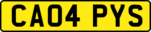CA04PYS