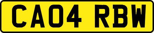CA04RBW