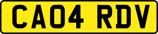 CA04RDV