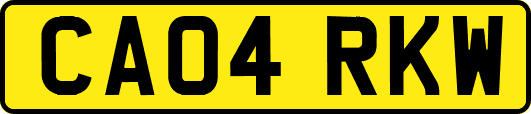 CA04RKW
