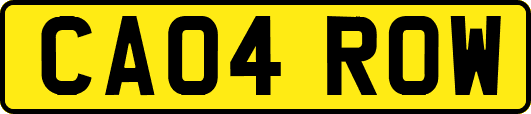CA04ROW