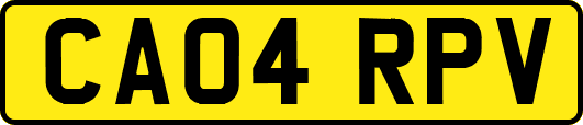 CA04RPV