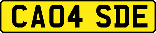 CA04SDE