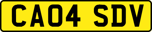 CA04SDV