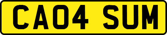 CA04SUM