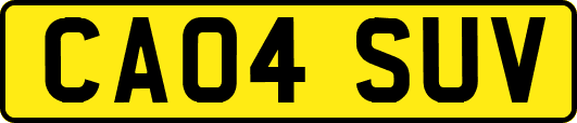 CA04SUV