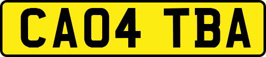 CA04TBA