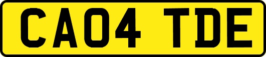 CA04TDE