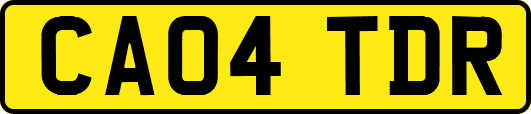 CA04TDR