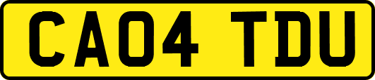 CA04TDU