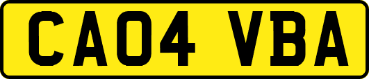 CA04VBA
