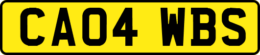 CA04WBS