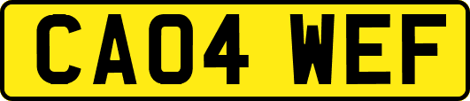 CA04WEF