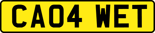 CA04WET