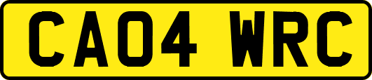CA04WRC