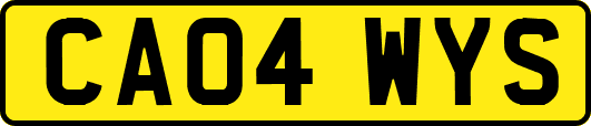 CA04WYS