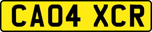 CA04XCR