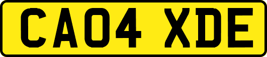 CA04XDE