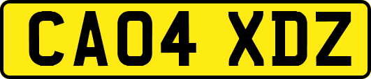CA04XDZ