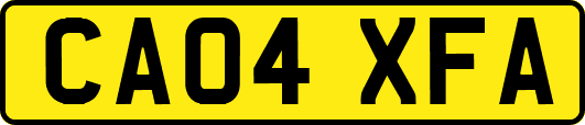 CA04XFA