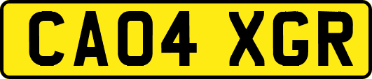 CA04XGR