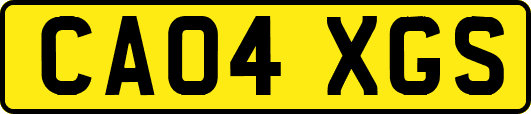 CA04XGS