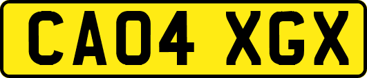 CA04XGX