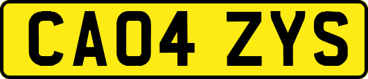 CA04ZYS