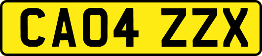 CA04ZZX