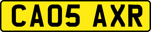 CA05AXR