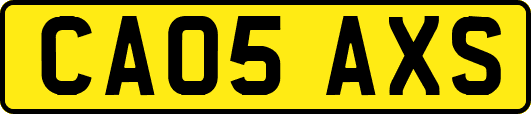 CA05AXS
