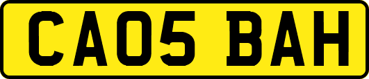 CA05BAH