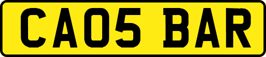 CA05BAR