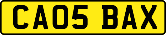 CA05BAX