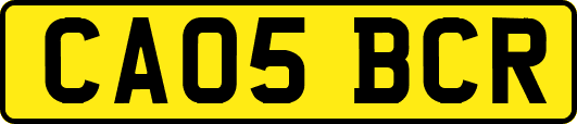 CA05BCR