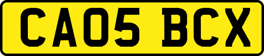 CA05BCX