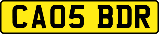CA05BDR