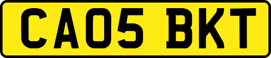 CA05BKT