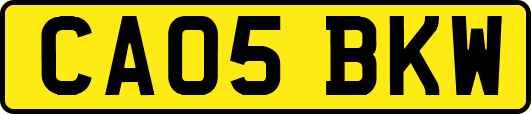 CA05BKW