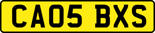 CA05BXS
