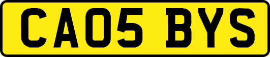CA05BYS